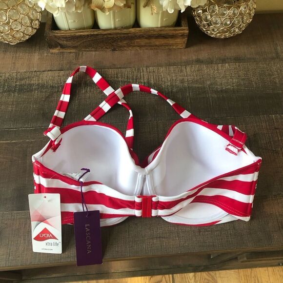 Lascana Patriotic Classic Bikini NWT - Picture 5 of 10